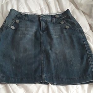 Womens jean skirt